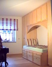 Foto Einbaubett